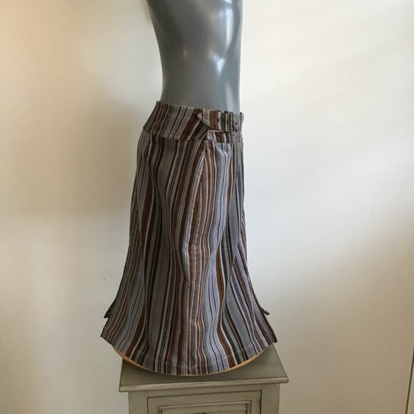 Mark Edwards Studio Belted Corduroy Pencil Skirt Size 8 - Picture 2 of 12